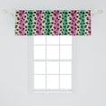 thumbnail image 2 of Ambesonne Abstract Window Valance, Glittering Leopard Pattern, 54" X 18", Multicolor, 2 of 3