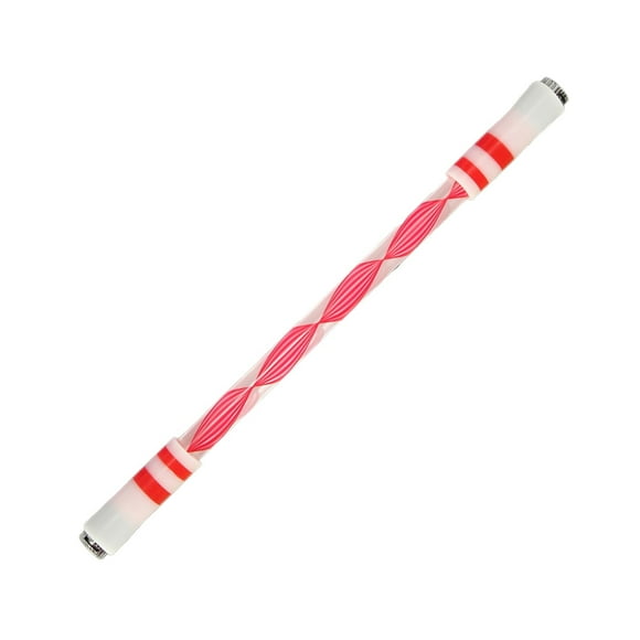 Red Vibrant Glow Hand Spinner Pen, Slow Flash Fidget Toy For Focus Enhancement, Classroom Activity Gadget For Students