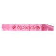 thumbnail image 2 of Baby Shower Sash Party Decoration Mom To Be/Grandma/Auntie/Nanny/Big Sister Silver Fabric Cloth, 2 of 6