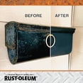 thumbnail image 4 of (6 pack) Black, Rust-Oleum Stops Rust, Rust Reformer Flat Spray Paint- 215215, 10.25 oz, 4 of 10