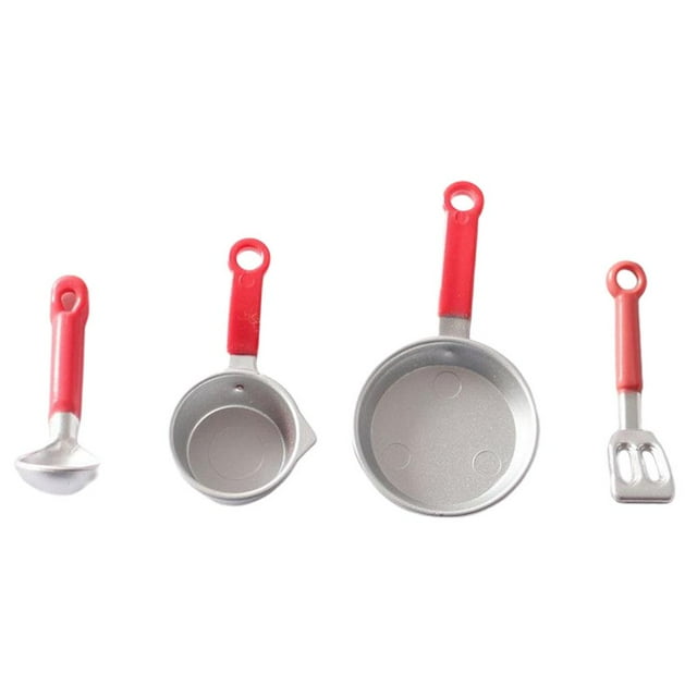 4 piezas 1/12 modelos uebles moderno juego de simulación comida de electrodomésticos de cocina para niñas Sunnimix Juguetes de cocina