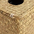 thumbnail image 7 of LQCrafK Tissue Box Square Tissue Holder Seagrass Tissue Box Cover Woven Tissue Box Holder Decorative Tissue Cover for Bathroom Tissue Box Cover Cube for Home Office Table Counter, 7 of 7