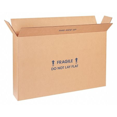 Photo 1 of PARTNERS BRAND 28620FPFOL FOL Flat Panel TV Boxes,28x6x20,Kraft,PK5