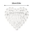 thumbnail image 3 of XWSHYW Adornos Colgantes Decora Colgantes En Madera y Palabra Love In El Día In Madre Como Regalo En Familia y La Madre., 3 of 6
