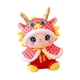 thumbnail image 5 of Juguete de dragón de Año Nuevo, figuras de dragón de peluche, decoración, dragón de dibujos animados suave Rojo, 5 of 9