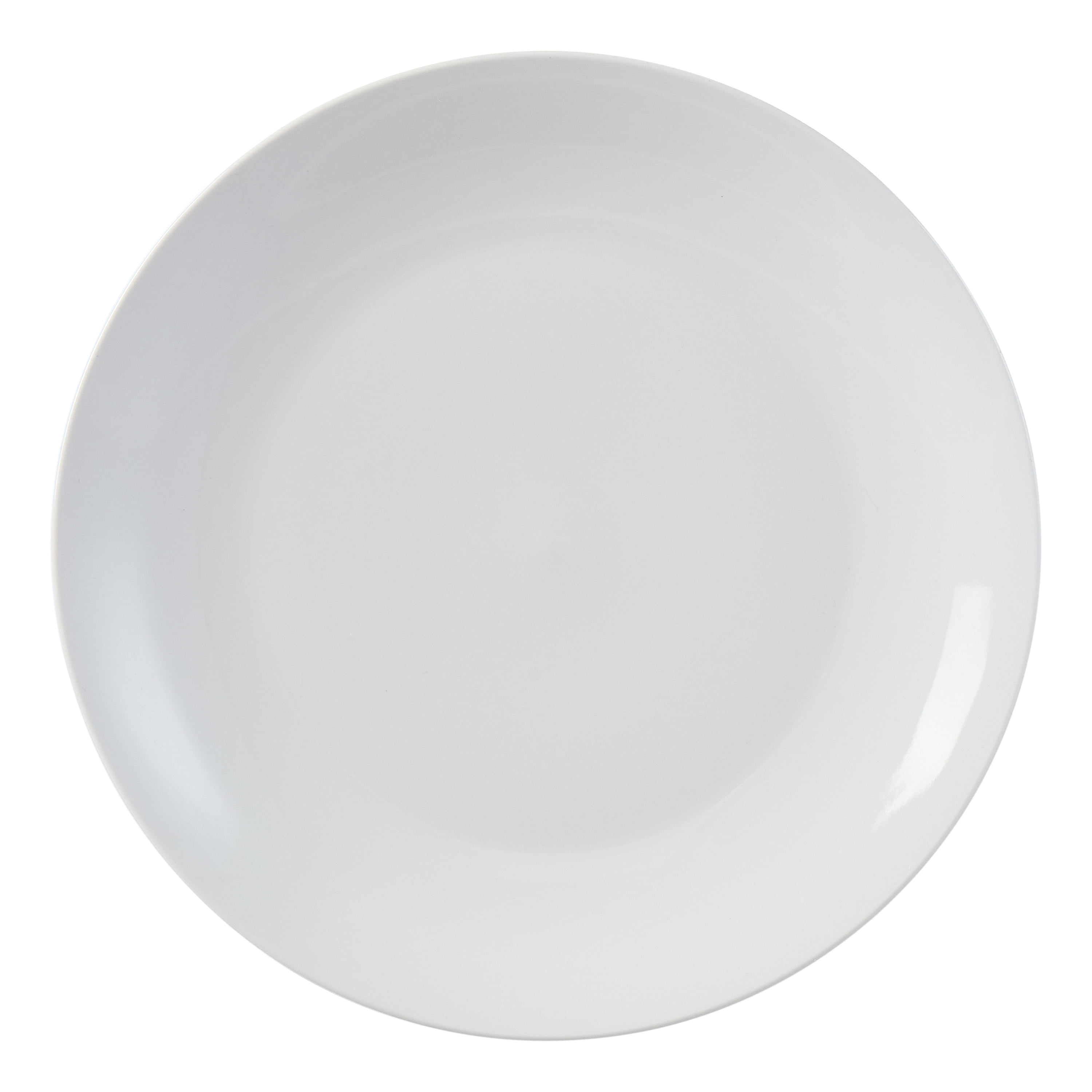 Mainstays Stoneware Dinner Plate, 11", White