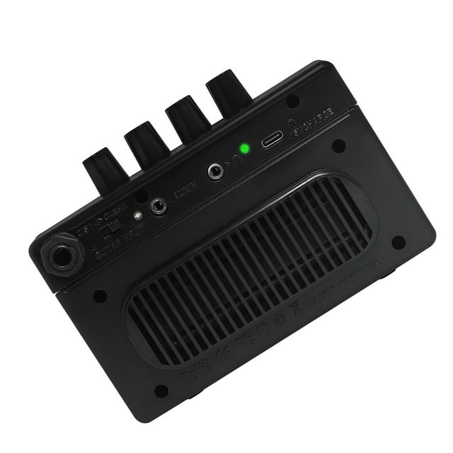 Sidaley Mini altavoz de guitarra amplificador eléctrico Cable Accs 5W bajo procesador de sonido Pedal Audio música instrumento al aire libre Cables de audio/vídeo