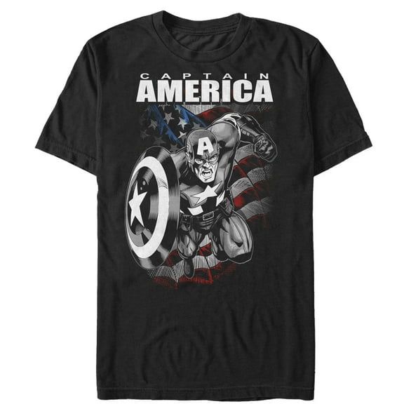 Men's Marvel Heroic Captain Graphic T-Shirt