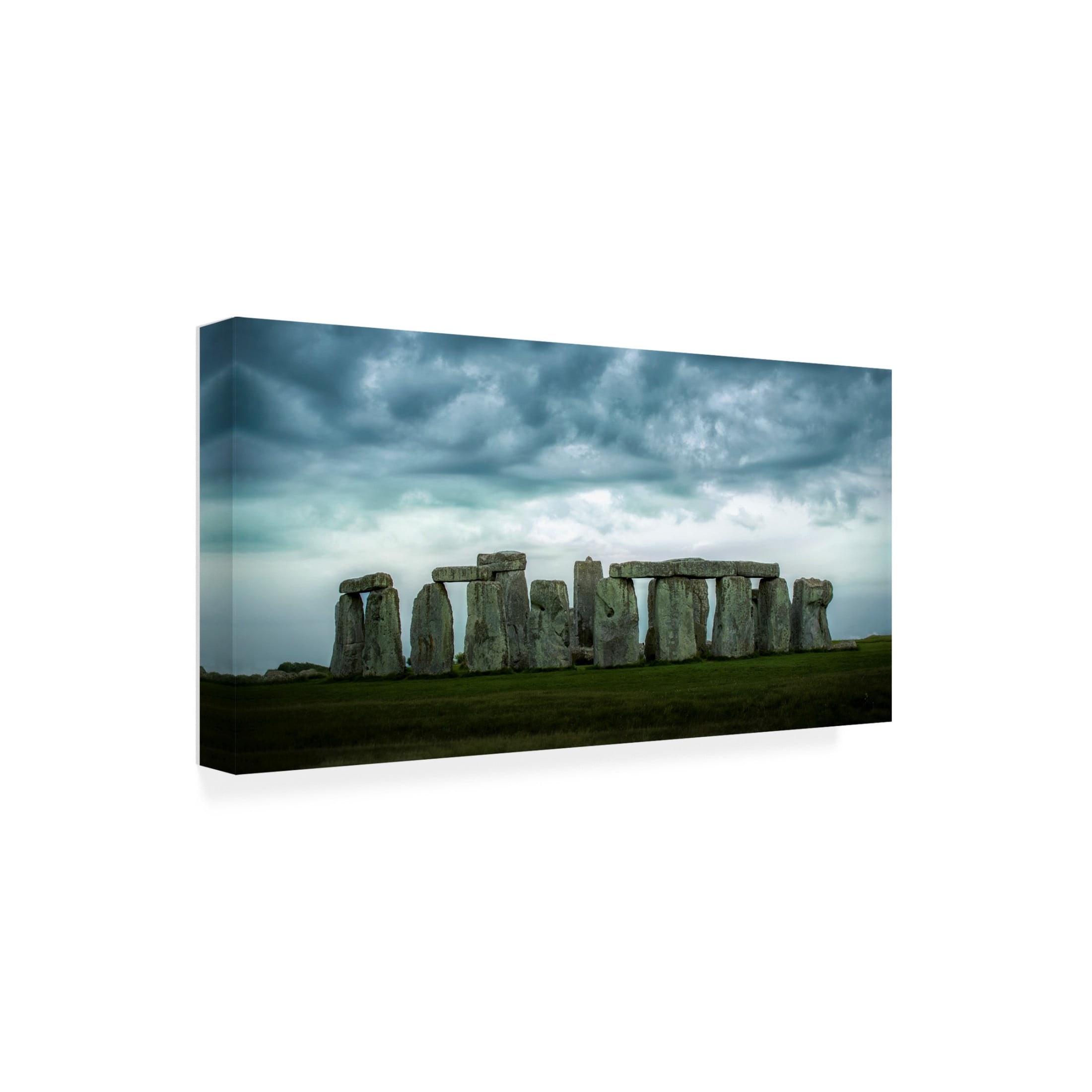 Trademark Fine Art Alex Lu Stonehenge Canvas Wall Art