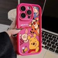 thumbnail image 4 of Disney Winnie Pooh Luxtury Phone Case For iPhone 15 14 Pro Max 13 12 11 Pro XS Max X XR 7 8 15 Plus SE 2020 Soft Silicone Cover, 4 of 5