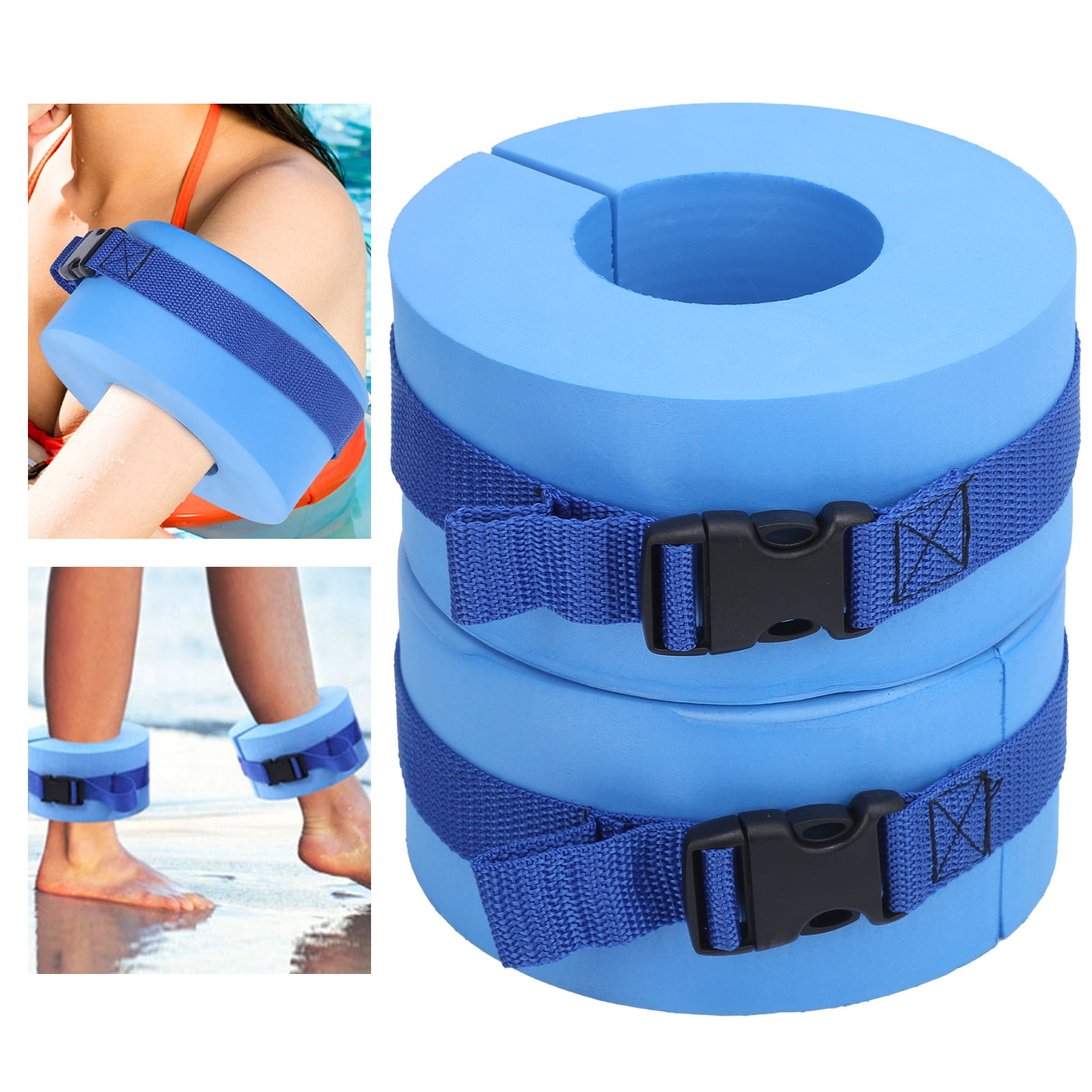 Henmomu Swim Cuffs,Water Aerobics Float ,2pcs EVA Swim Cuffs Water
