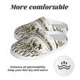 thumbnail image 6 of Goofa Rice Harvest Print Womens Mens Cotton Lightweight House Slippers , Washable Home Slippers,Indoor Comfy Bedroom Cozy Slippers-46/47, 6 of 7