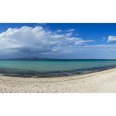 View Of Tecolote Beach In La Paz Baja California Sur Mexico Poster View Of Tecolote Beach In La Paz Baja California Sur Mexico Poster Print