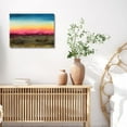 thumbnail image 2 of Framed Canvas Wall Art Rainbow Sunrise Desert Mountains Nature Wall Decor New Mexico Landscape Painting California Poster Arizona Watercolor Illustration Artwork Picture for Office 12"x16", 2 of 6