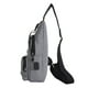 thumbnail image 3 of Bolso Bandolera Bluelander Gris Mochila Cruzada con Puerto USB, 3 of 4