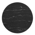 thumbnail image 3 of Modway Zinque 36" Artificial Marble Dining Table in Gold Black, 3 of 5