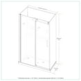 thumbnail image 3 of A&E Bain et Douche PFANNR-3060-CHR DOUCHE, 3 of 11