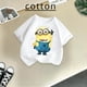thumbnail image 2 of Ropa de verano para niños de Mi villano favorito, camiseta de algodón cómoda e informal para niños, camiseta de algodón para muñecas, Minions divertidos para niños y niñas, 2 of 5