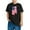 Black, variant on GERsome American Flag T-Shirts Cotton Short Sleeves Graphic Tee for Toddler Girls Boys, Unisex Kids Crewneck 4th of July Patriotic Tops, 9-10 Years