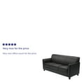 thumbnail image 4 of Flash Furniture Black LeatherSoft Sofa with Clean Line Stitched Frame, 4 of 10