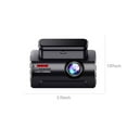 thumbnail image 3 of Aqestyerly 3-Inch 1440P Hd Display Tachograph Front And Rear Dual Lens Tachograph No Wireless Reverse Camera Electronics, 3 of 9