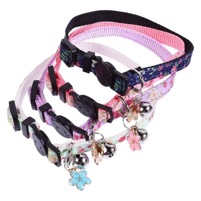 NUOLUX 4Ud Collar Para Con Floral Ajustable Collar Decorativo Para Mascotas