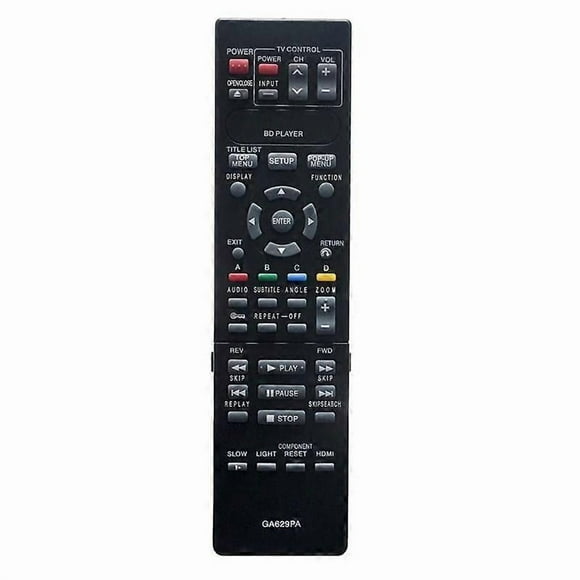 GA629PA Remote Control Replacement for Sharp Blu-Ray DVD