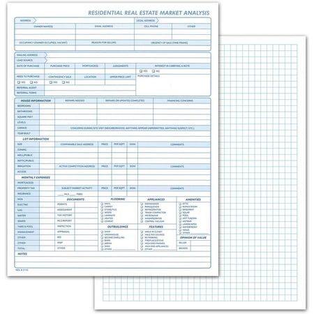 Residential Transaction and Grid Log Book, Solid Tool for Agents to Control Sales. Inspections, Reports, Contracts and Real Estate Management