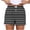 Black1, variant on fatyb Women's Casual Stripe Shorts Elastic Waist Wide Leg Shorts Loose Vacation Beach Shorts for Women