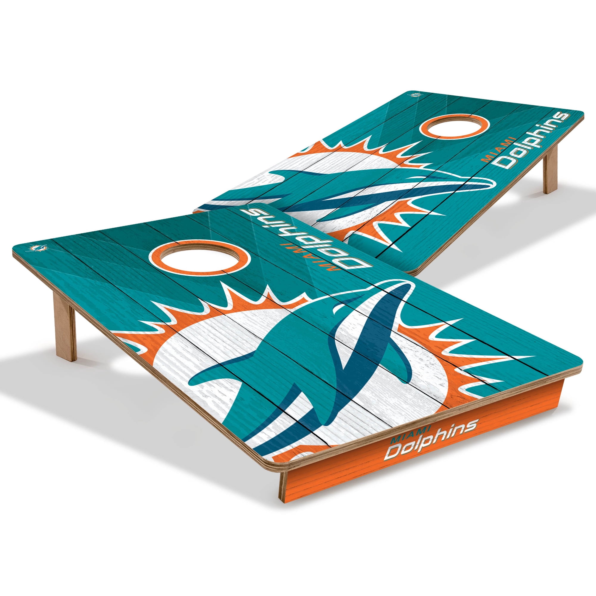 YouTheFan NFL Miami Dolphins 2 x 3 Cornhole Game No Bags