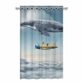 thumbnail image 1 of Mkhert Take Me To The Dream Blackout Window Curtain Drapes Bedroom Living Room Kitchen Curtains 52X84 Inch, 1 of 2
