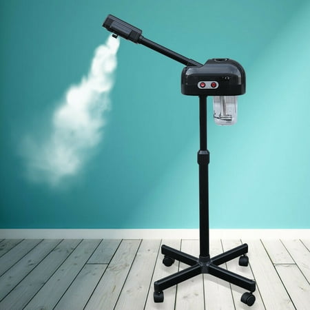 

Fichiouy Beauty Face Sprayer Steamer Salon Spa Facial Ozone Steamer Spraying Machine Black 800W