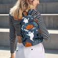 thumbnail image 5 of Vsdgher Halloween Print Canvas Backpack Travel Rucksack Unisex Knapsack 15.7/17.7Inch Laptop Backpack for Work,College-Medium, 5 of 5