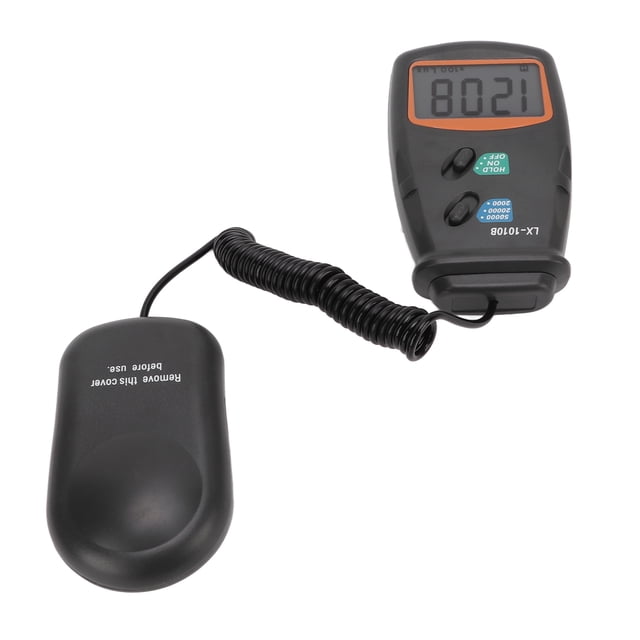 Medidor de luz digital probador de iluminancia digital ABS LX1010B Indicador de baja potencia 3 engranajes para fábrica Amonsee No