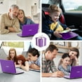 thumbnail image 2 of BOIFUN Portable DVD Player with 15.6" Large HD Screen, 6 Hours Rechargeable Battery, Support USB/SD Card/Sync TV and Multiple Disc Formats,Car Dvd Player with High Volume Speaker, 2 of 11