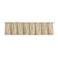 thumbnail image 5 of 52 x 63 in. Bordeaux Rod Pocket Window Curtain Panel, Tan, 5 of 5