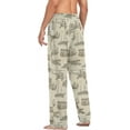 thumbnail image 5 of Top-kevin Multi- Vehicles Pajama Pants for Men PJs Bottoms Sleepwear Lounge Pants with Pockets, 5 of 13
