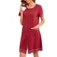thumbnail image 5 of Batas de invierno para mujer, camisón cálido y camisón de invierno con cremallera y bolsillos, pijama holgado para mujer., 5 of 6