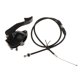 thumbnail image 2 of 22mm Del Del Del Conjunto Del Cable Del Para 50 70 90 110 125cc Quad Soledad Ensamblaje del acelerador de pulgar de ATV, 2 of 10