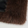thumbnail image 6 of Men Cropped Fuzzy Jacket Winter Warm Coat Open Front Outerwear,Lapel Long Sleeve and Pocket Daily Casual Comfy Wear,Brown,M, 6 of 8
