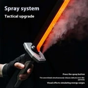 44CM Led Light-Up Sword With Spark And Spray Effects, One-Handed Automatic Activation, Realistic Toy For Kids And Teen, Battery-Operated With Long-Lasting
