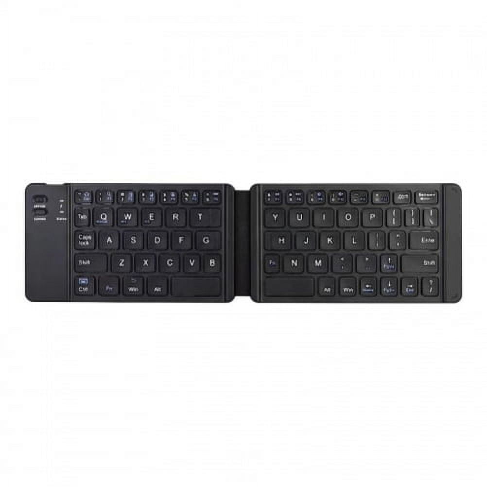 Wireless Bluetooth Keyboard for Samsung Galaxy S24/Ultra/Plus Phone - Folding Rechargeable Portable Compact for Galaxy S24/Ultra/Plus