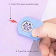 thumbnail image 4 of Arts & Crafts DIY Toy Set for Kids Craft Hole Punch Shapes Leaves Hearts Flowers Cutter DIY Projects, 4 of 7
