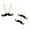 KATGI Mustache Necklace & Earrings Set, variant on Fashion Retro Handlebar Mustache Hipster Beard Vintage Statement Pendant Necklace or Earrings