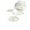 Beige 1, variant on Yoloke Lotus Leaf Design 3-Tier Plastic Fruit & Snack Tray - Large Capacity with Handle for Easy Carrying, Ideal for Parties & Home Use, Easy to Clean & Maintain