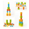 thumbnail image 5 of HuiXinOu Wooden Bead Shape Sorting Stacking Toy 5-Bead Color Shape Sensory Educational Puzzle Montessori Toy for Toddlers Preschoolers Early Learning Fine Motor Skill Development, 5 of 5