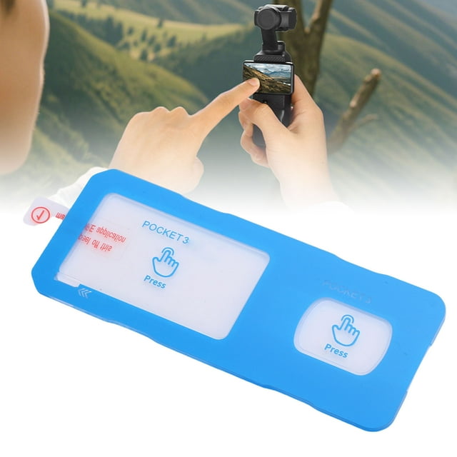Protector de Lente de Cámara, Protector de Pantalla de Cámaras de Acción Alta Transparencia Delgada para Fotograma