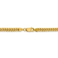 thumbnail image 5 of Real 14kt Yellow Gold 4.25mm Solid Miami Cuban Chain; 20 inch; Lobster Clasp; for Adults and Teens; for Women and Men, 5 of 6