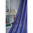 thumbnail image 2 of Lace Hollow Crochet Curtains Boho Sheer Curtain Valance Window Treatment for Kitchen Cafe, Tier with Handmade Tassels Rod Pocket, 2 of 8