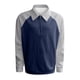 thumbnail image 4 of Men's Outdoor Vintage V-neck Button Long Sleeve Fashion Sports T-shirt 4XL, 4 of 4